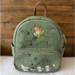 Disney Loungefly Peter Pan Embroidered Backpack